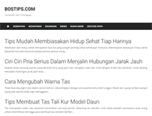 Tablet Screenshot of bostips.com